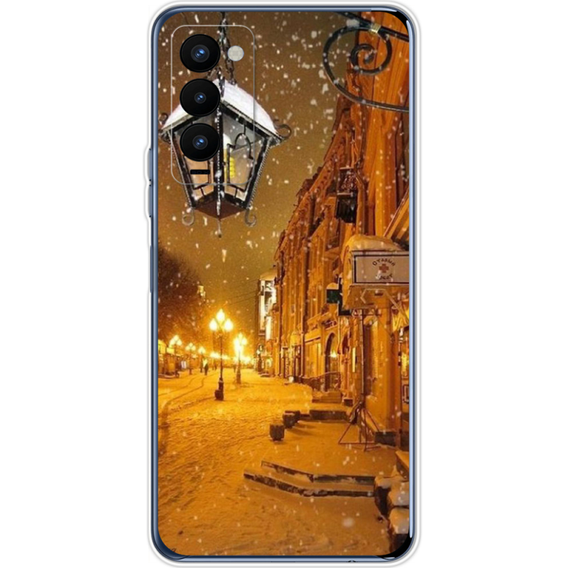 Чехол BoxFace Tecno Camon 18 / 18P Night Street