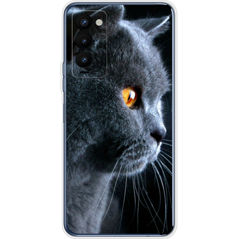 Чехол BoxFace Tecno Camon 18 / 18P English cat