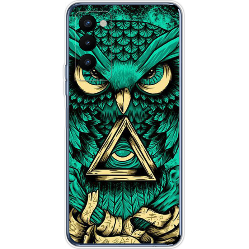 Чехол BoxFace Tecno Camon 18 / 18P Masonic Owl