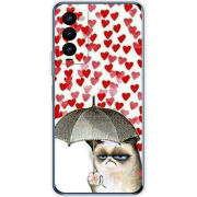 Чехол BoxFace Tecno Camon 18 / 18P Raining Hearts