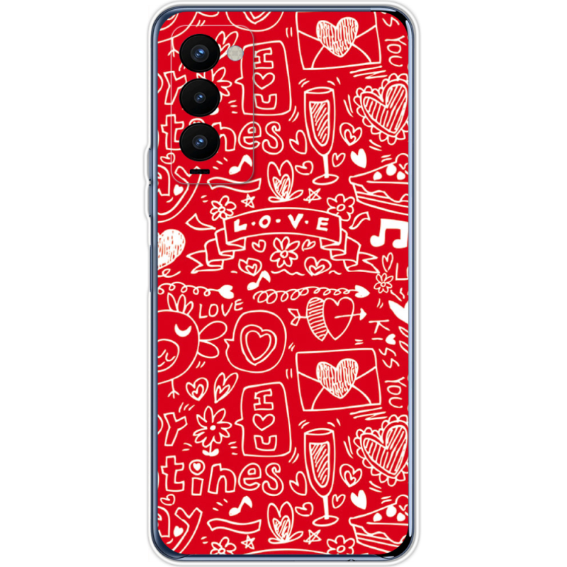 Чехол BoxFace Tecno Camon 18 / 18P Happy Valentines