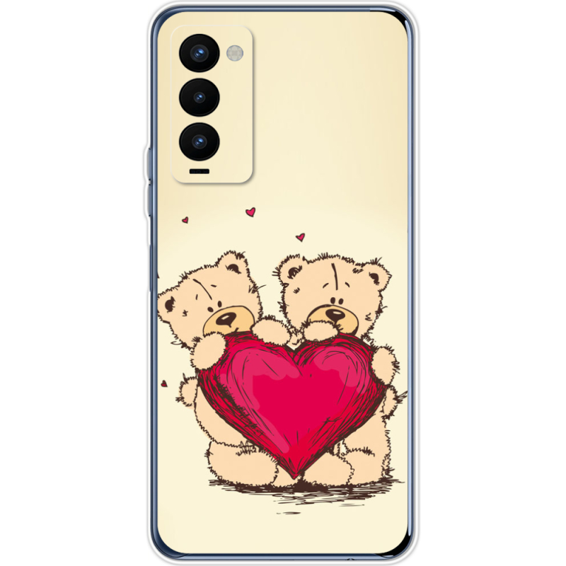 Чехол BoxFace Tecno Camon 18 / 18P Teddy Bear Love