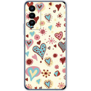 Чехол BoxFace Tecno Camon 18 / 18P Be my Valentine