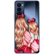 Прозрачный чехол BoxFace Tecno Camon 18 / 18P Mouse Girls