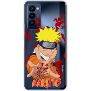 Прозрачный чехол BoxFace Tecno Camon 18 / 18P Naruto