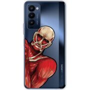 Прозрачный чехол BoxFace Tecno Camon 18 / 18P Титан