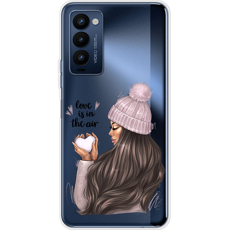 Прозрачный чехол BoxFace Tecno Camon 18 / 18P love is in the air