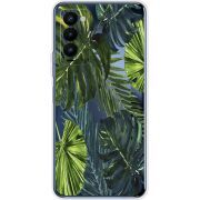 Прозрачный чехол BoxFace Tecno Camon 18 / 18P Palm Tree