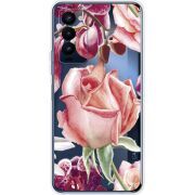 Прозрачный чехол BoxFace Tecno Camon 18 / 18P Rose