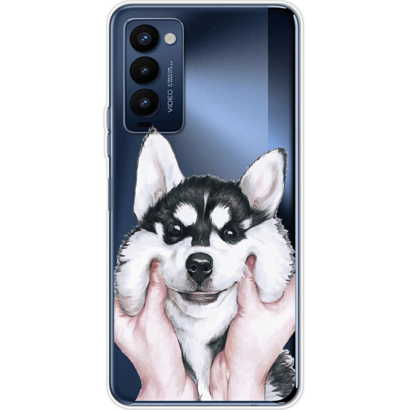 Прозрачный чехол BoxFace Tecno Camon 18 / 18P Husky