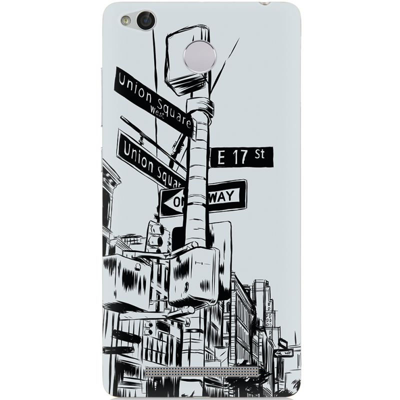 Чехол Uprint Xiaomi Redmi 3x 17 Street