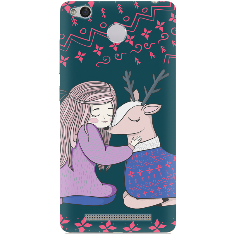 Чехол Uprint Xiaomi Redmi 3x Girl and deer