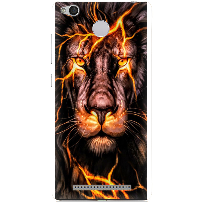 Чехол Uprint Xiaomi Redmi 3x Fire Lion