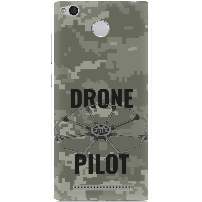 Чехол Uprint Xiaomi Redmi 3x Drone Pilot