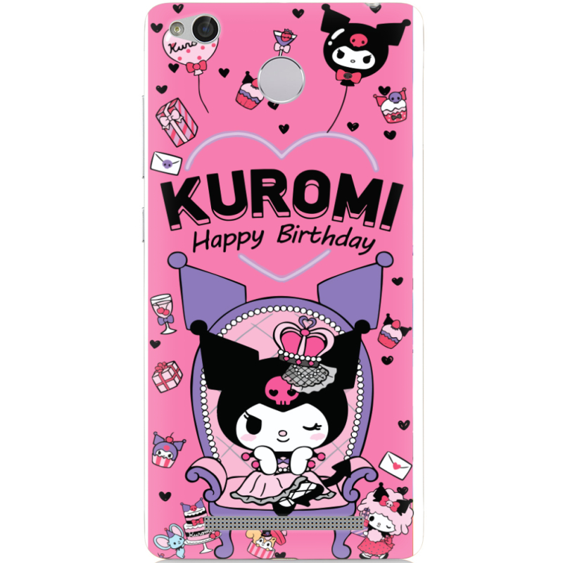 Чехол Uprint Xiaomi Redmi 3x День народження Kuromi