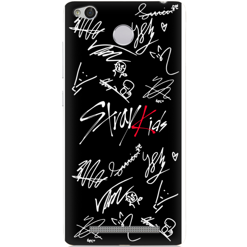 Чехол Uprint Xiaomi Redmi 3x Stray Kids автограф