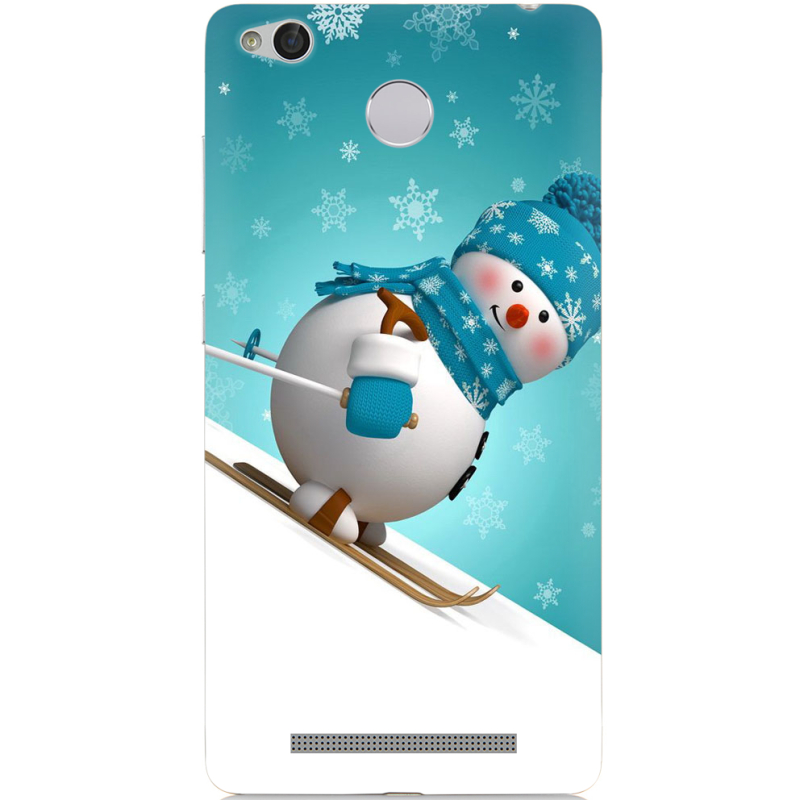 Чехол Uprint Xiaomi Redmi 3x Skier Snowman
