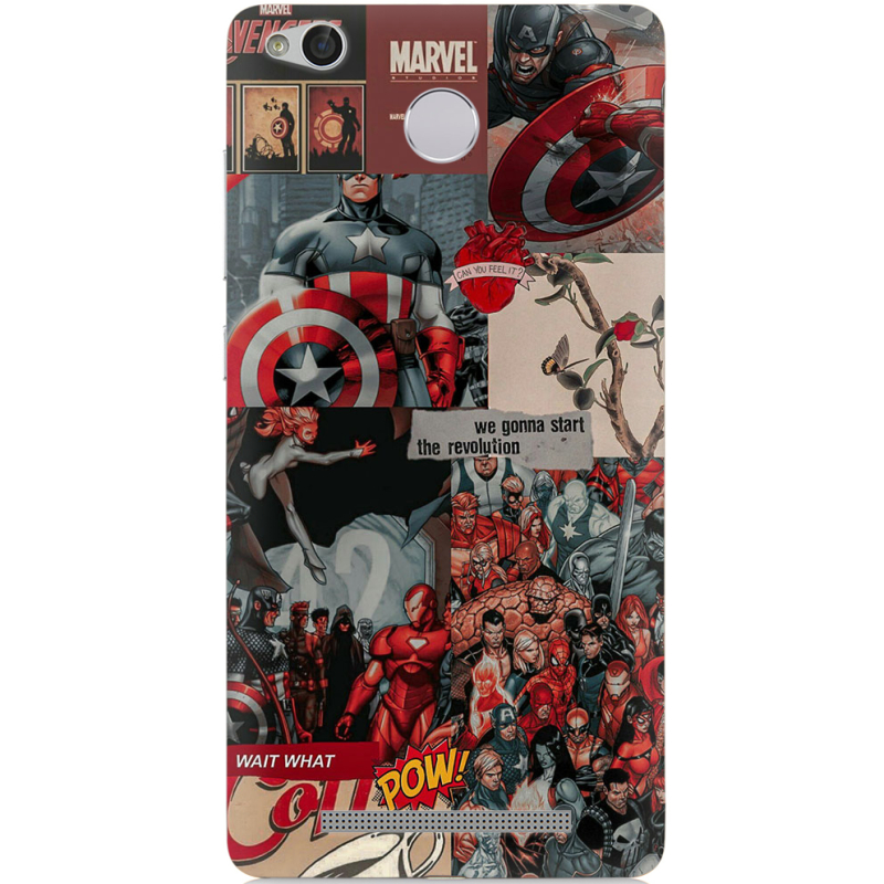 Чехол Uprint Xiaomi Redmi 3x Marvel Avengers