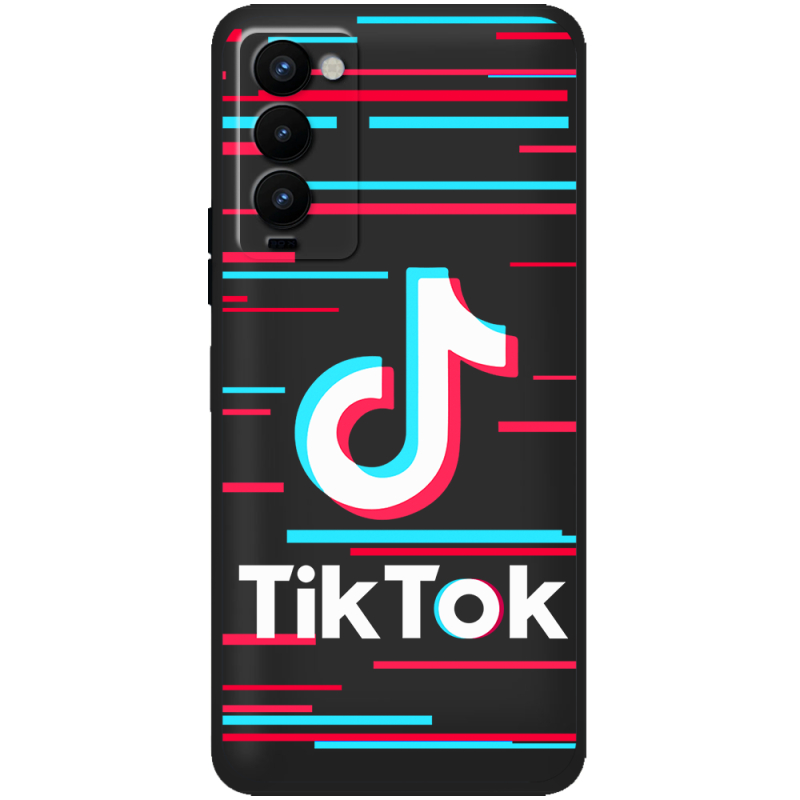 Черный чехол BoxFace Tecno Camon 18 / 18P Tik Tok