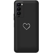 Черный чехол BoxFace Tecno Camon 18 / 18P My Heart