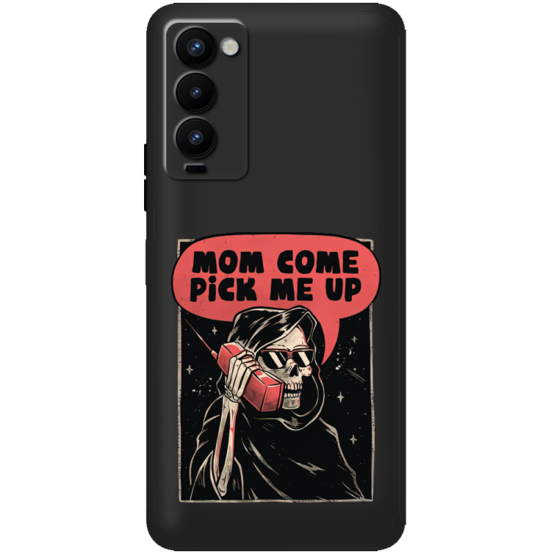 Черный чехол BoxFace Tecno Camon 18 / 18P 