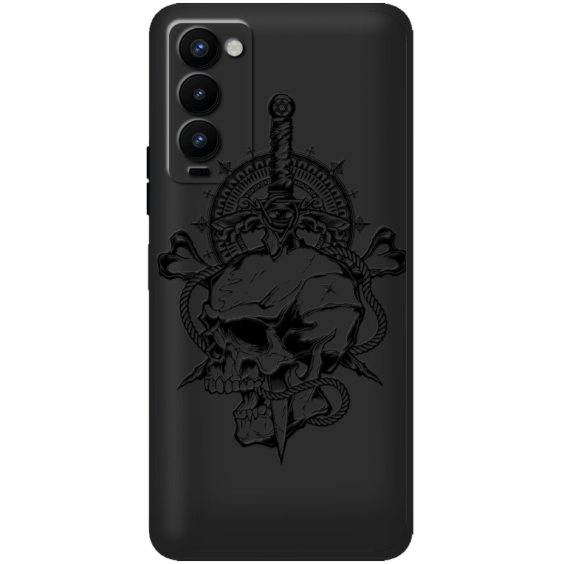 Черный чехол BoxFace Tecno Camon 18 / 18P 