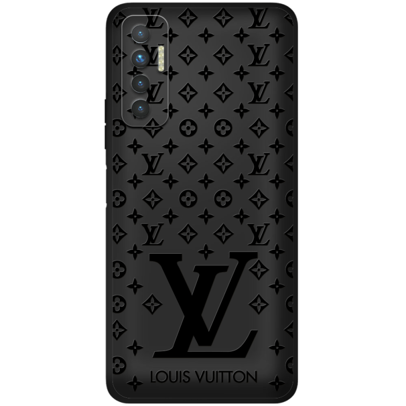 Черный чехол BoxFace Tecno Camon 17P LV Style