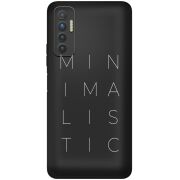 Черный чехол BoxFace Tecno Camon 17P Minimalistic