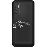 Черный чехол BoxFace Tecno Camon 17P Pew Pew