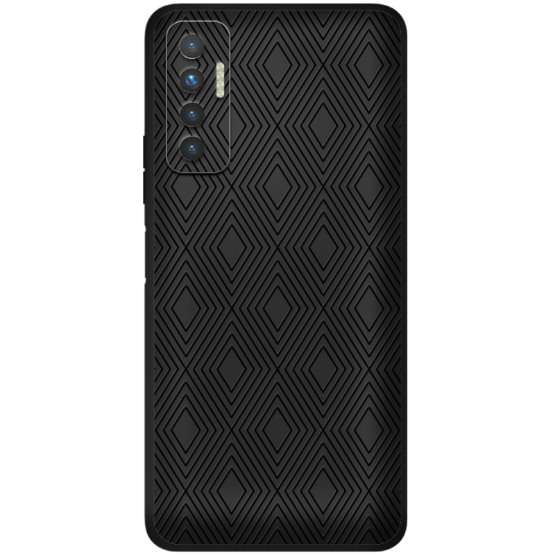 Черный чехол BoxFace Tecno Camon 17P 