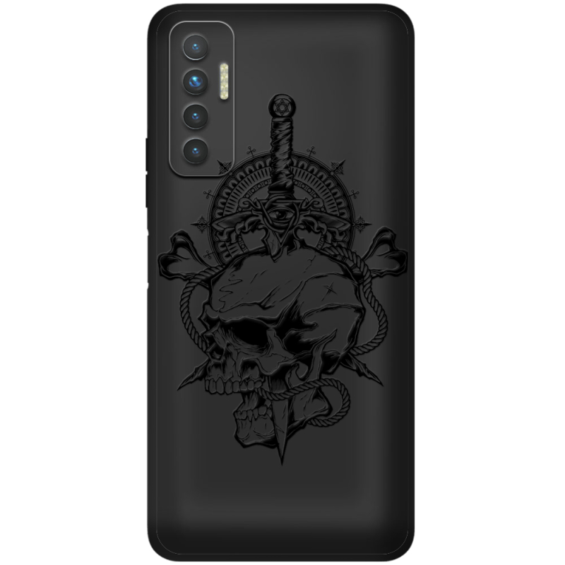 Черный чехол BoxFace Tecno Camon 17P 