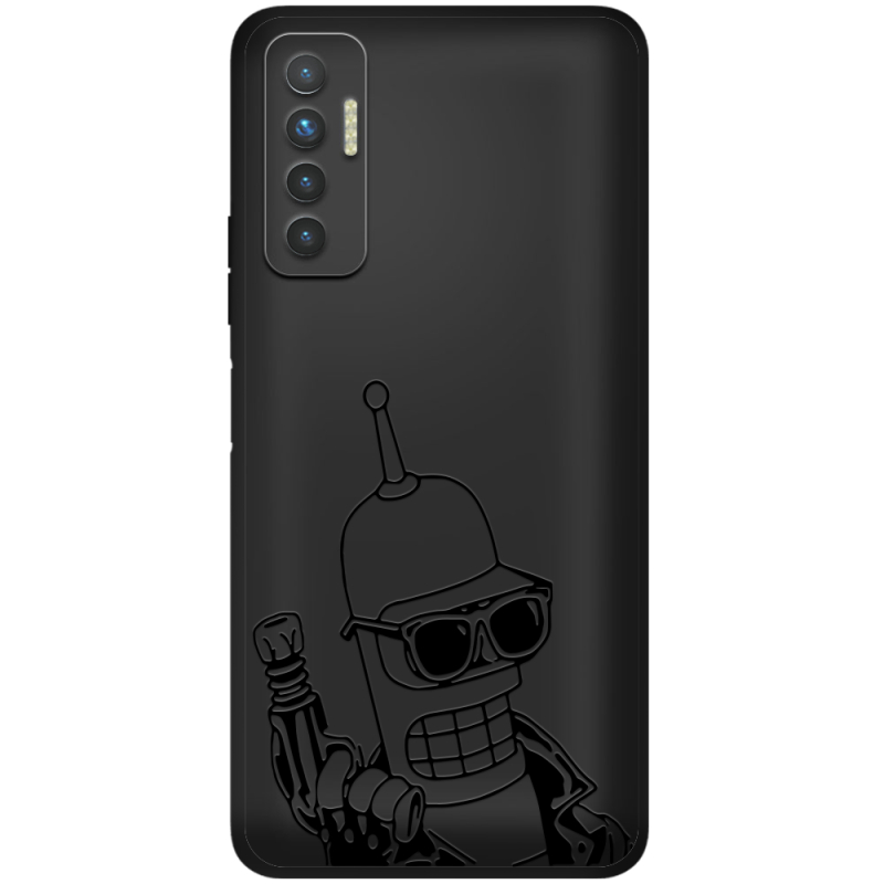 Черный чехол BoxFace Tecno Camon 17P 