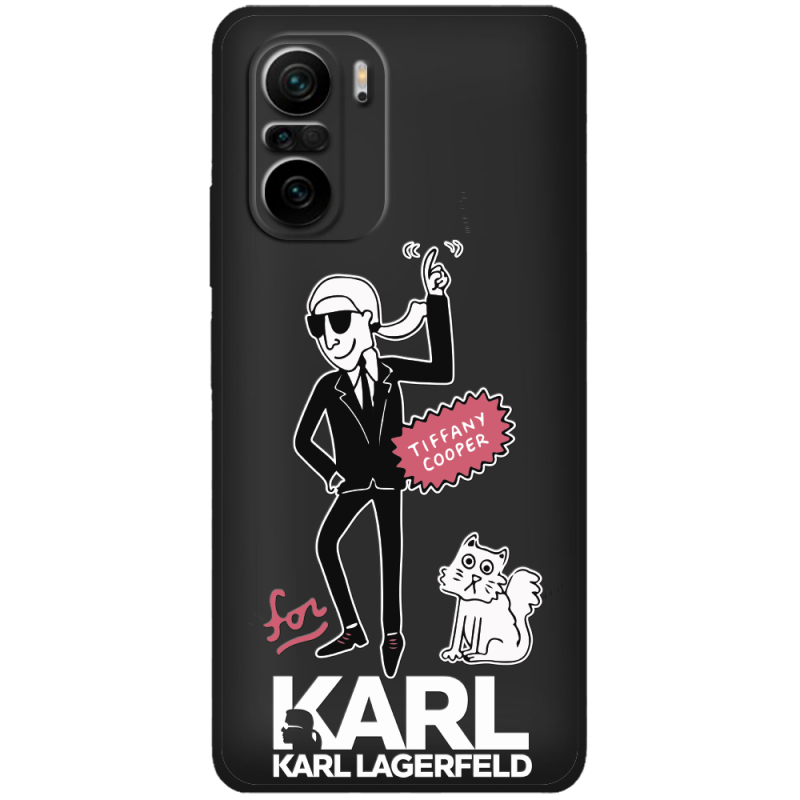 Черный чехол BoxFace Xiaomi Mi 11i For Karl