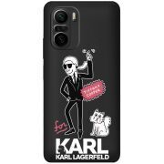 Черный чехол BoxFace Xiaomi Mi 11i For Karl