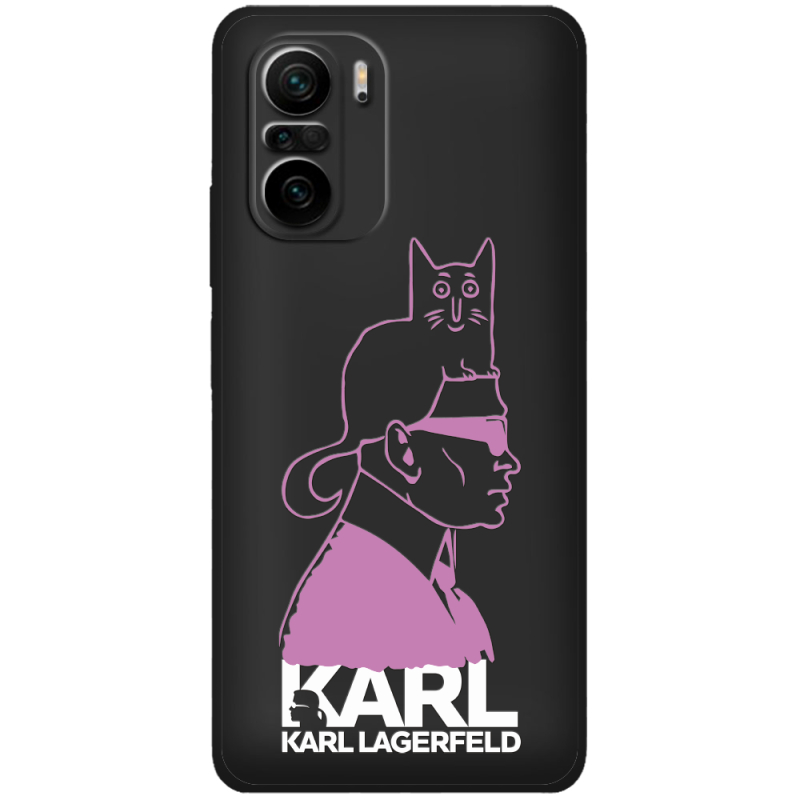 Черный чехол BoxFace Xiaomi Mi 11i Pink Karl