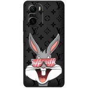 Черный чехол BoxFace Xiaomi Mi 11i looney bunny