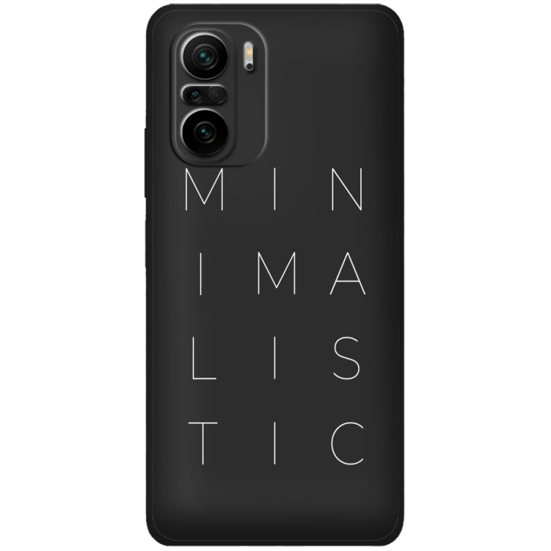 Черный чехол BoxFace Xiaomi Mi 11i Minimalistic