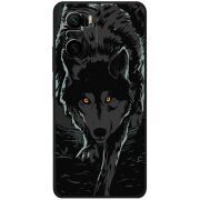 Черный чехол BoxFace Xiaomi Mi 11i Wolf