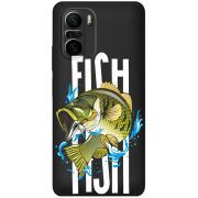 Черный чехол BoxFace Xiaomi Mi 11i Fish