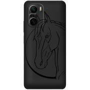 Черный чехол BoxFace Xiaomi Mi 11i Horse