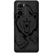 Черный чехол BoxFace Xiaomi Mi 11i Grizzly Bear