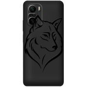 Черный чехол BoxFace Xiaomi Mi 11i Wolf