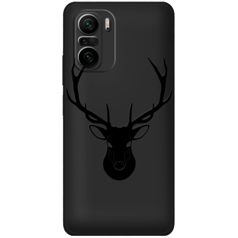 Черный чехол BoxFace Xiaomi Mi 11i Deer