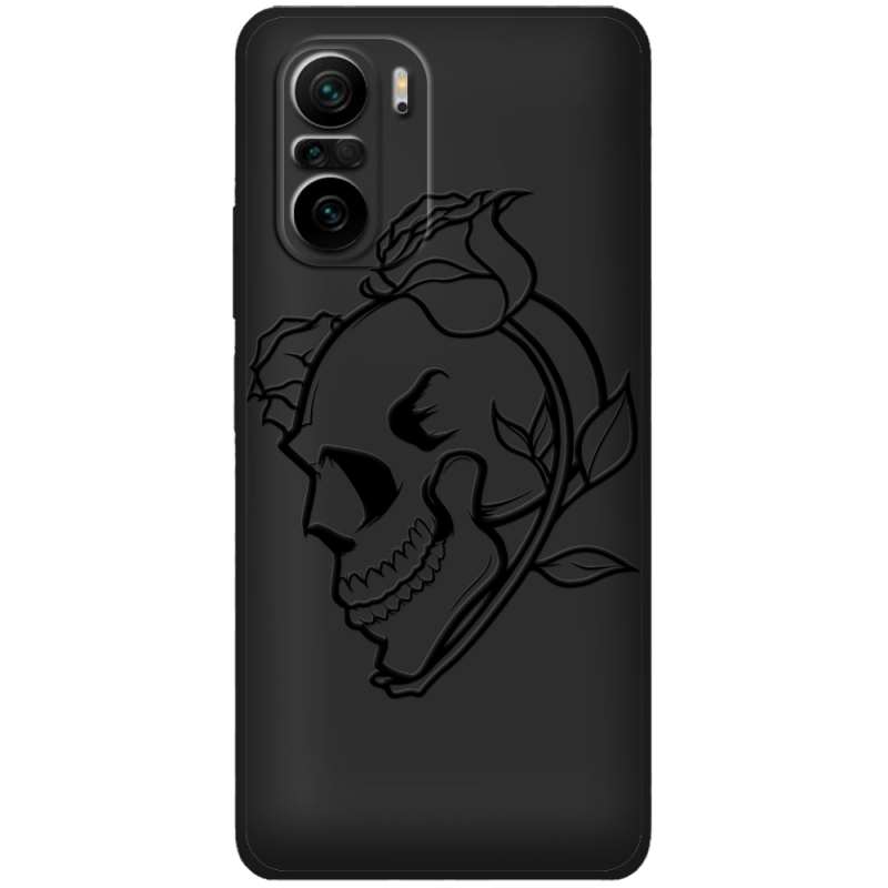 Черный чехол BoxFace Xiaomi Mi 11i Skull and Roses