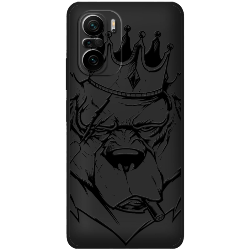 Черный чехол BoxFace Xiaomi Mi 11i Bear King