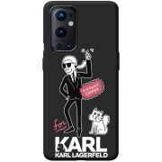 Черный чехол BoxFace OnePlus 9 Pro For Karl