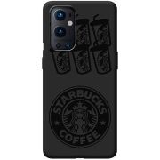 Черный чехол BoxFace OnePlus 9 Pro Black Coffee