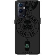 Черный чехол BoxFace OnePlus 9 Pro Dark Coffee