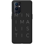 Черный чехол BoxFace OnePlus 9 Pro Minimalistic