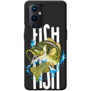 Черный чехол BoxFace OnePlus 9 Pro Fish